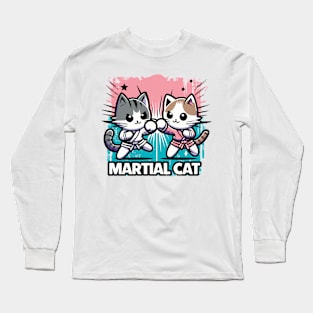 Martial Cat Long Sleeve T-Shirt